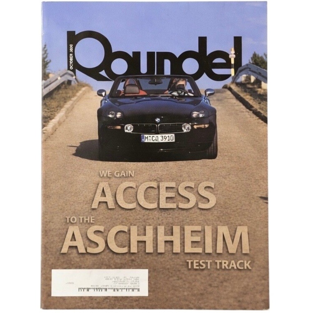 Roundel Magazine BMW Car Club of America Oct 2000 Vol 31(10) Aschheim Test Track